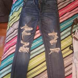 American eagle high waist jegging size 8 regular